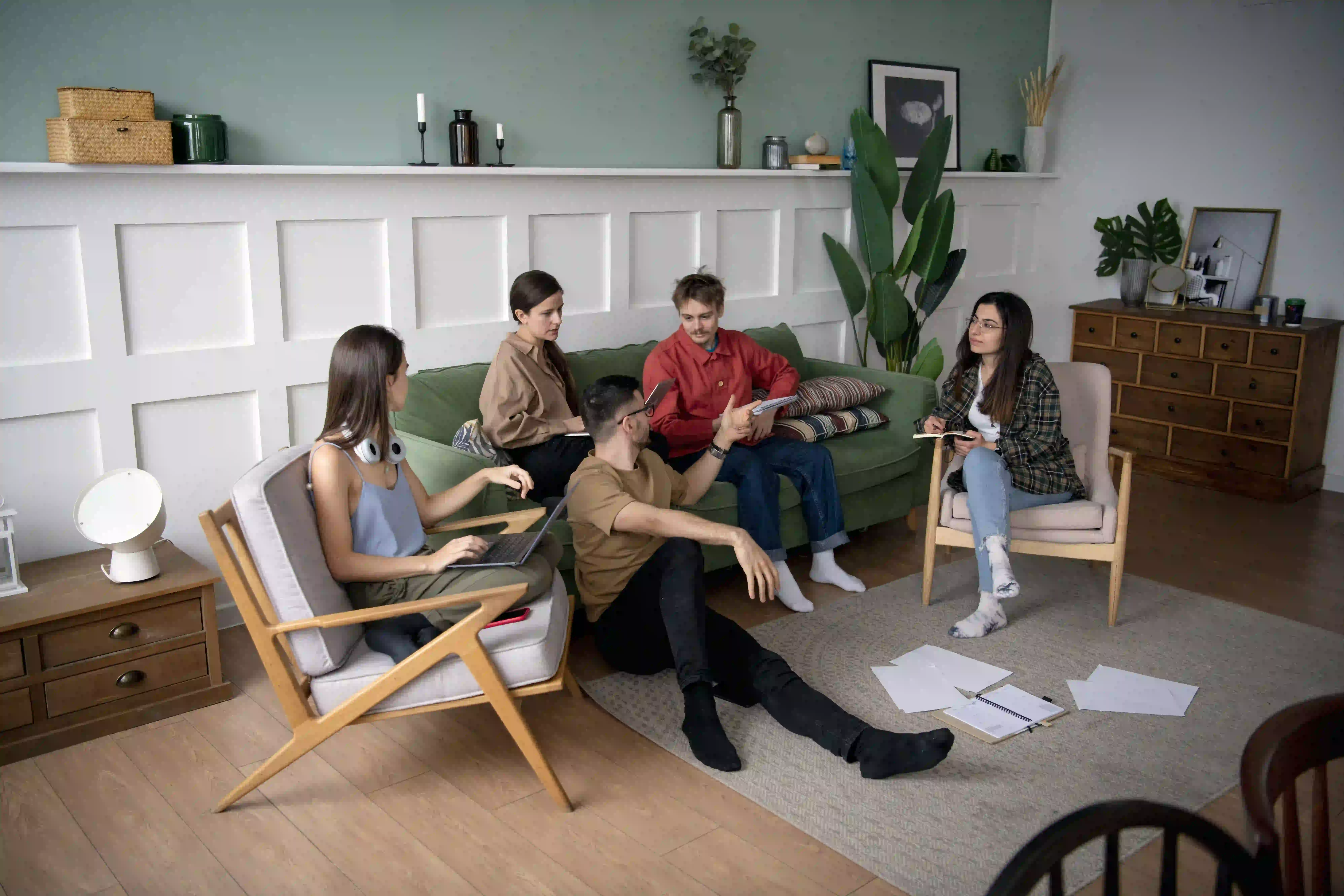 Family using Orayo.ai services